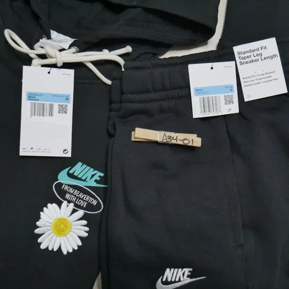 Nike NSW Nike Day Cargo Sweatsuit Mens Size M Tracksuit Matching Set Outfit NWT